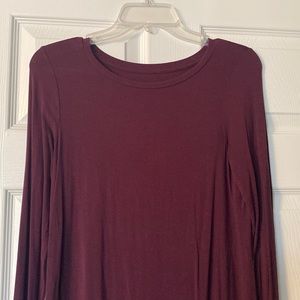 Aerie maroon long sleeve